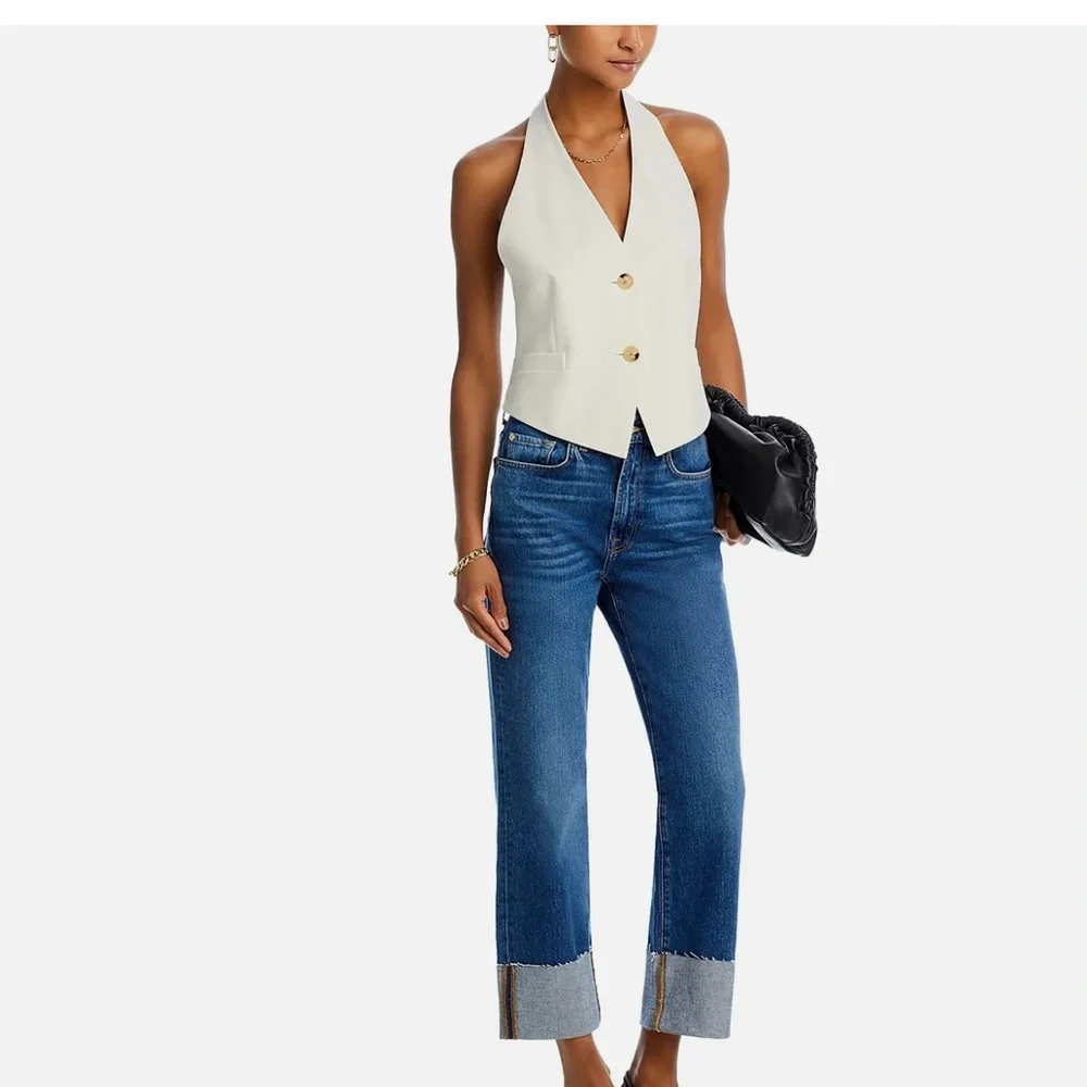 NWT 7 FOR ALL MANKIND 26 LOGAN STOVEPIPE JEANS - Picture 2 of 6